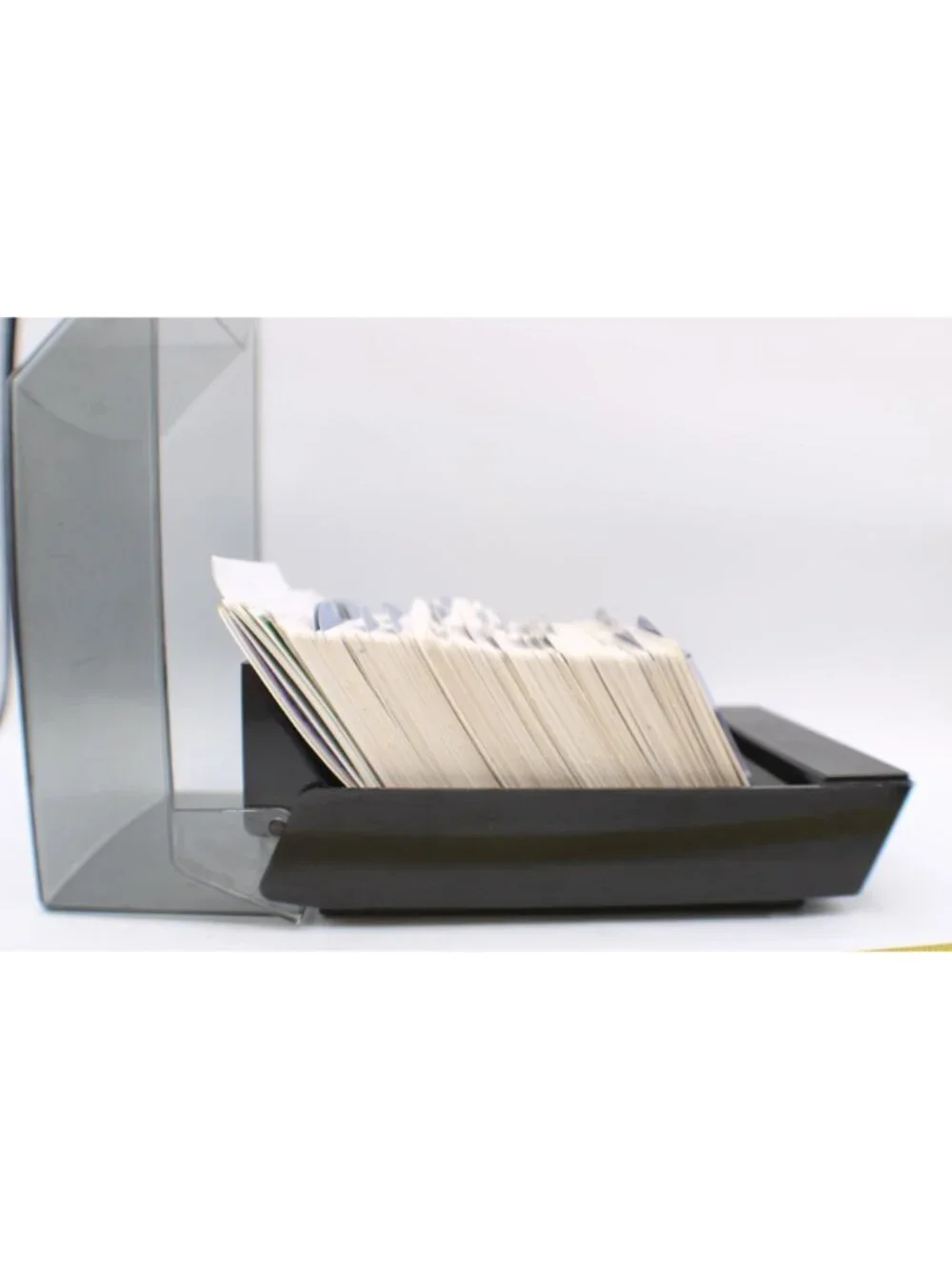 Rolodex Full of Recipes Alphabetical Dividers Handwritten Recipe Cards Handmade